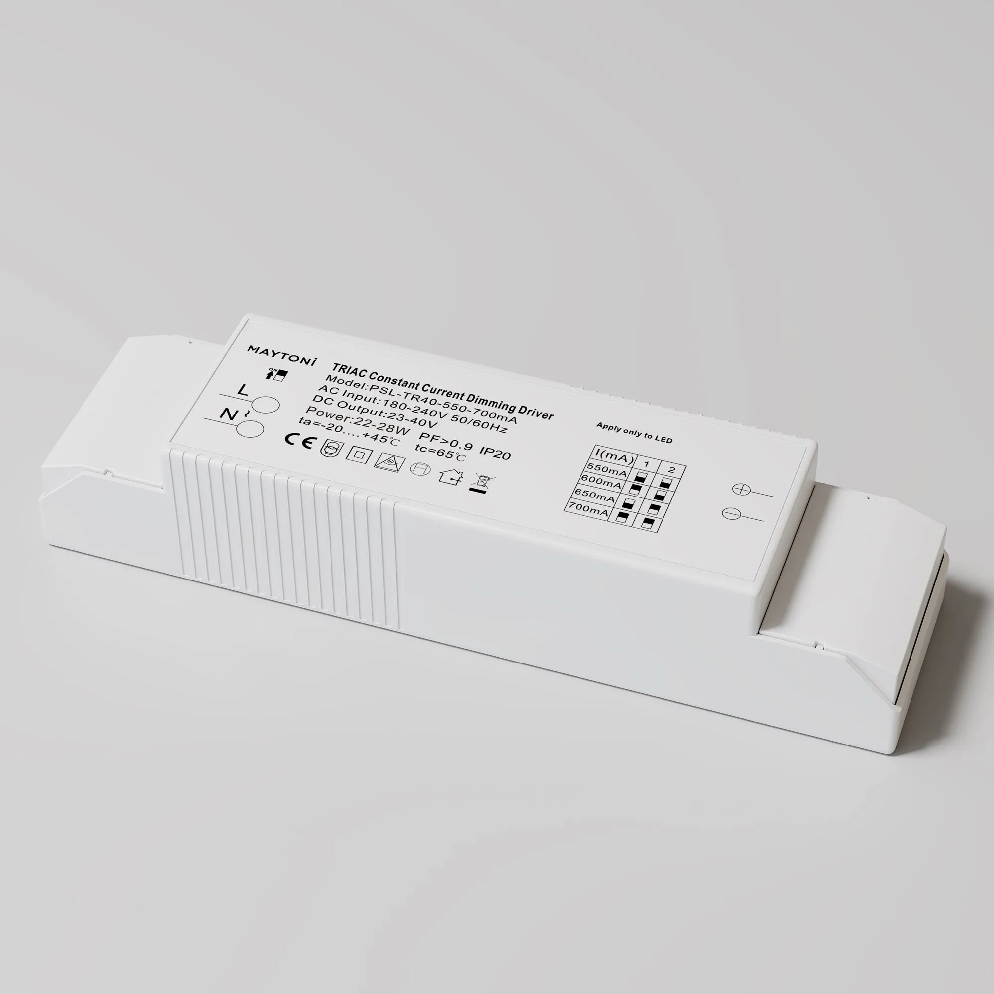 картинка Источник тока Lighting control PSL-TR40-550-700mA