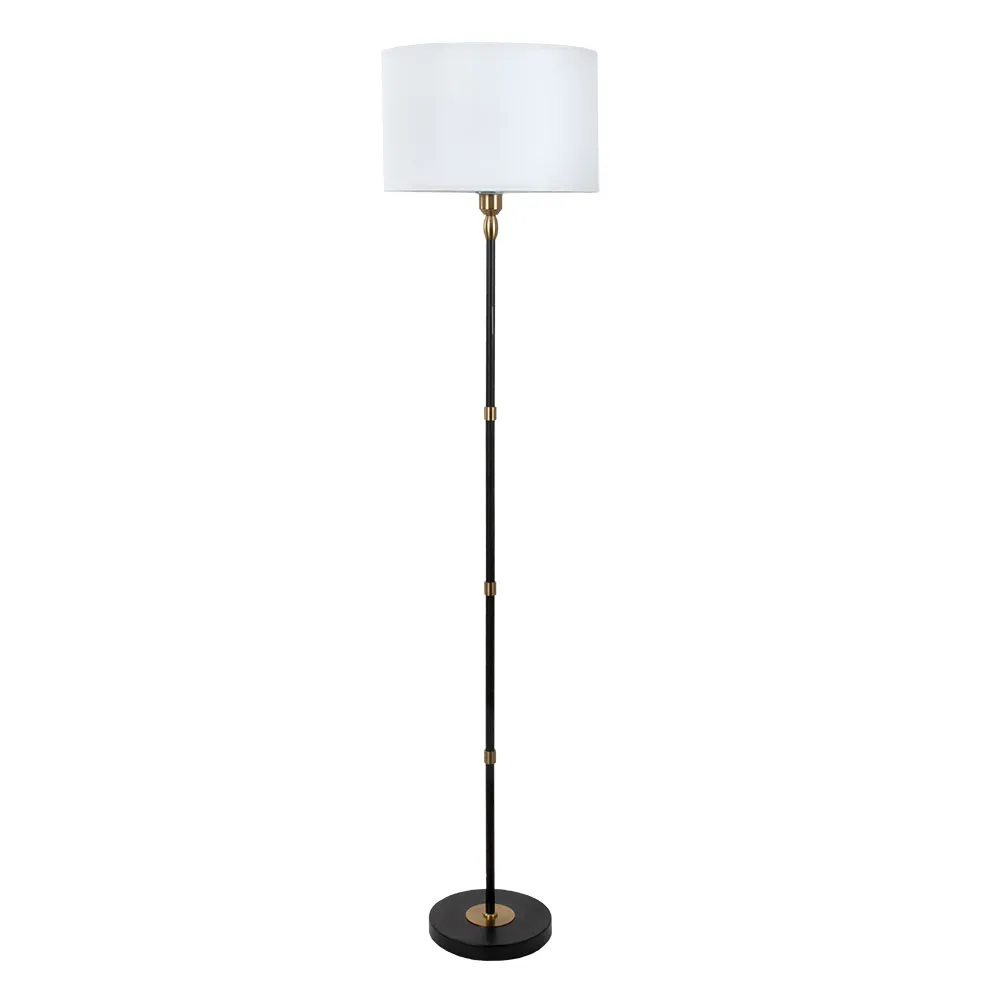 картинка Торшер Arte Lamp JAMIE A4090PN-1BK