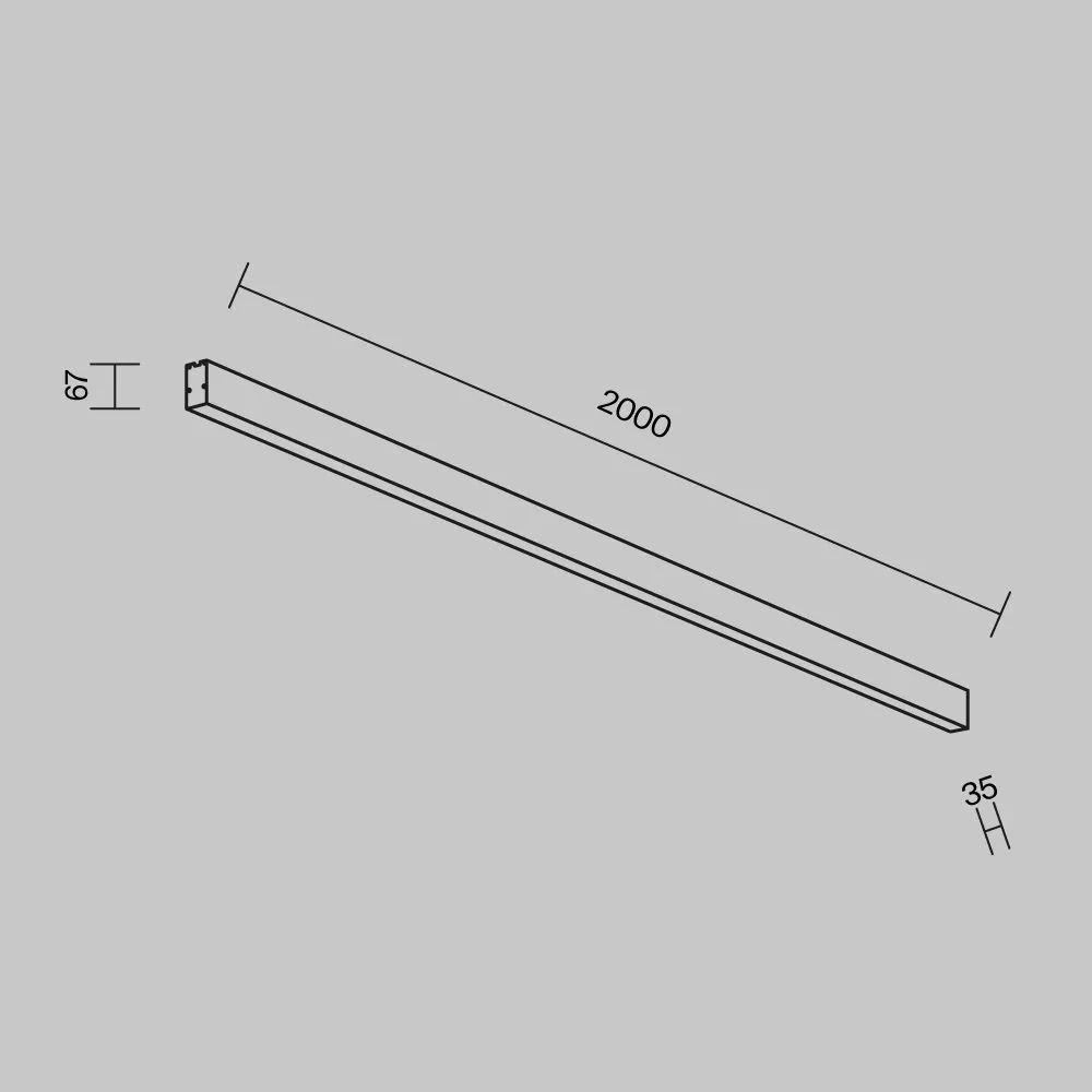 картинка Линейный светильник Technical LL311039