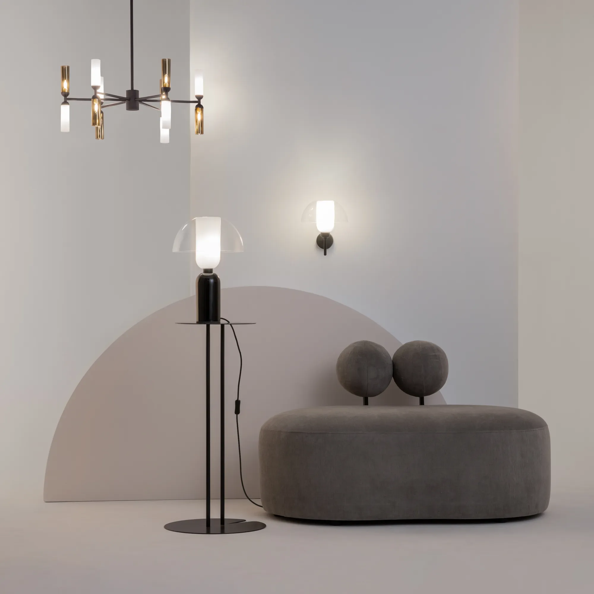 картинка Подвесной светильник Maytoni MOD177PL-12G