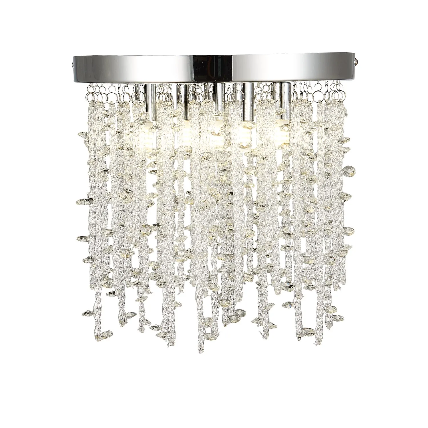 картинка SLE103302-05 Светильник потолочный Хром/Прозрачный G9 LED 5*3W