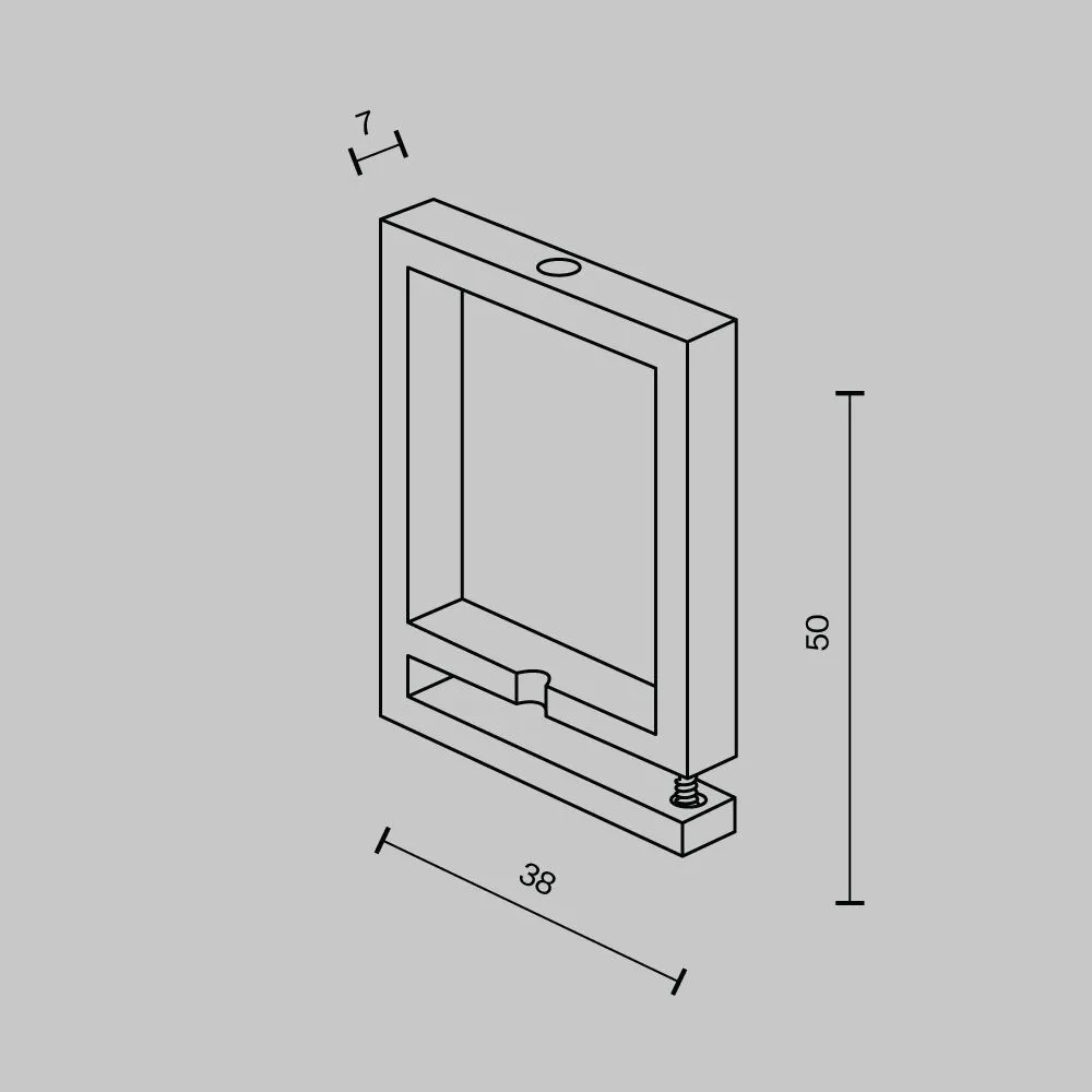 картинка Комплектующие для текстильной подвесной системы Technical TRA130BS-B