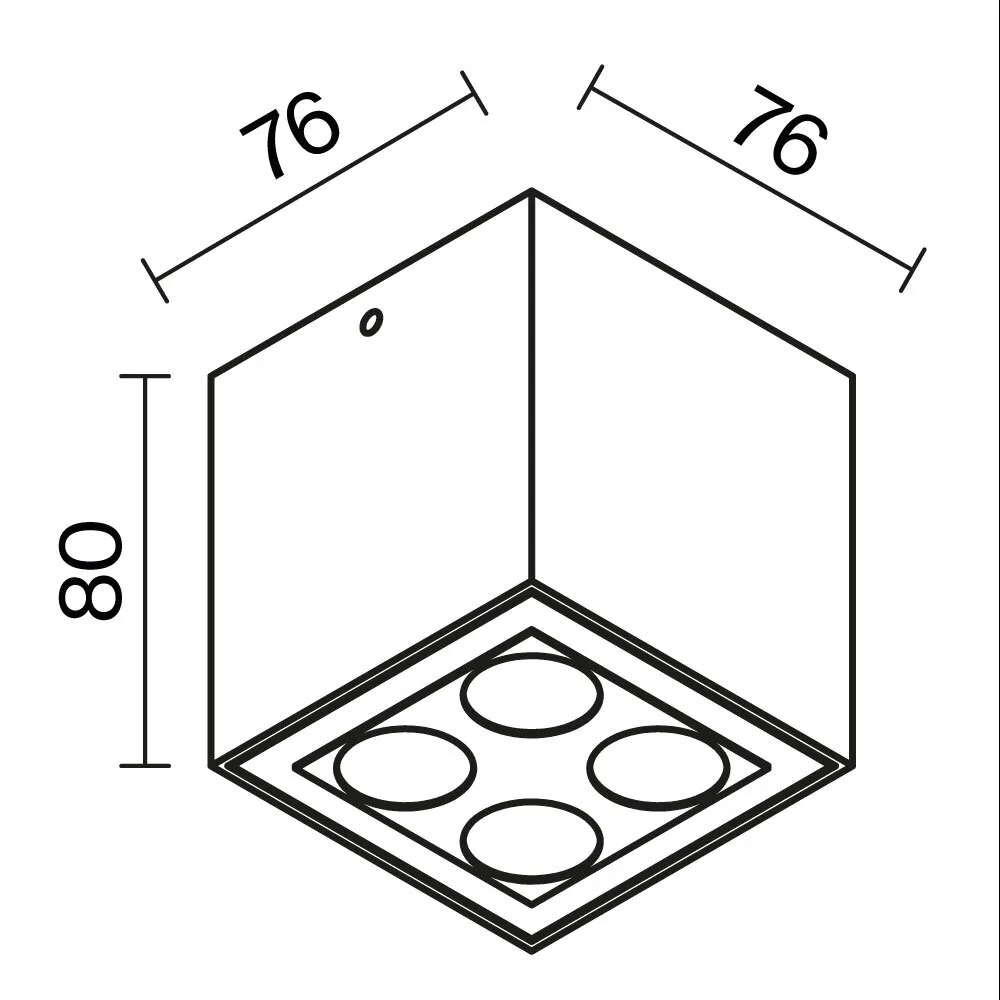 картинка Потолочный светильник Outdoor O309CL-L8GF3K