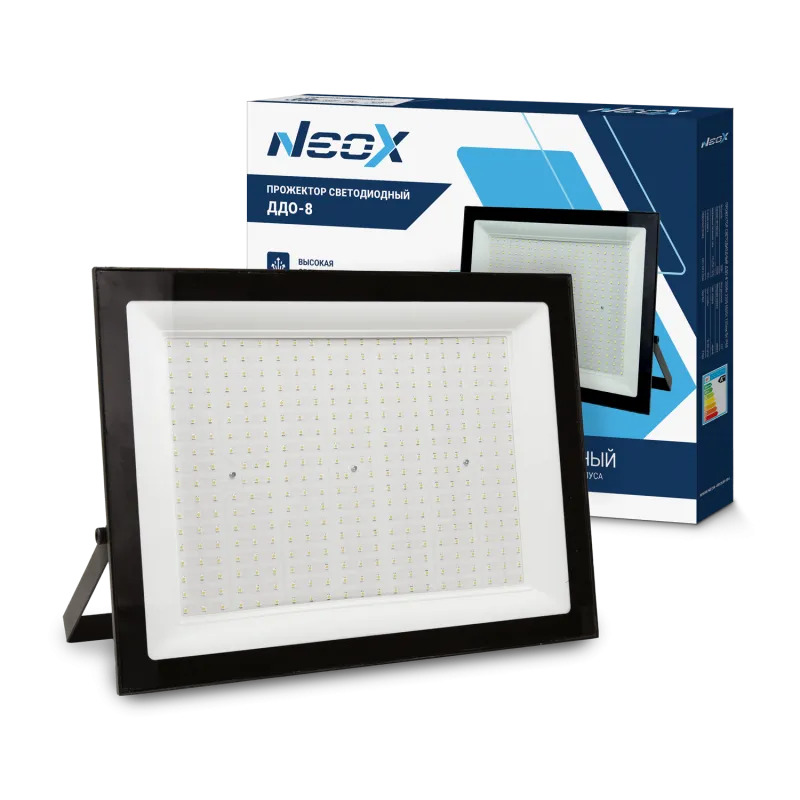картинка Прожектор светодиодный ДДО-8 300Вт 230В 6500К 30000Лм 100лм/Вт IP65 черный NEOX