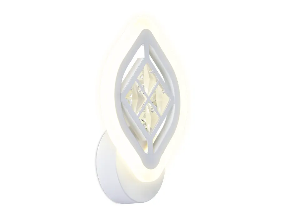 картинка Настенный светодиодный светильник с хрусталем  FA277