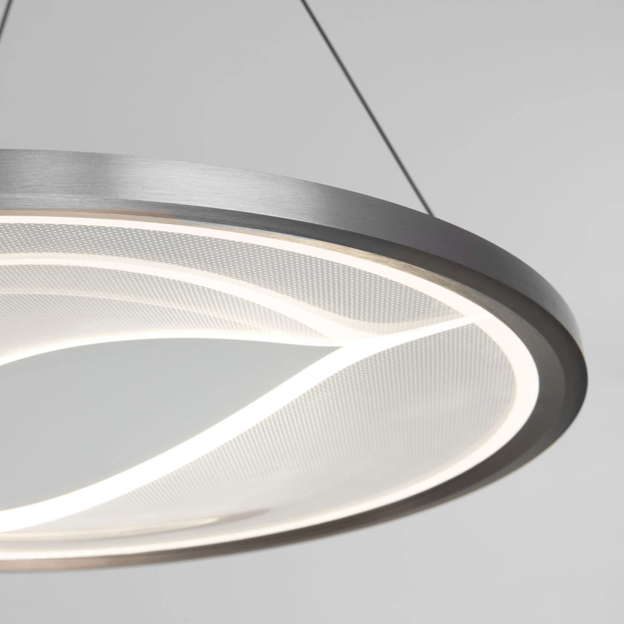 картинка Подвесной светодиодный светильник 40026/1 LED серый