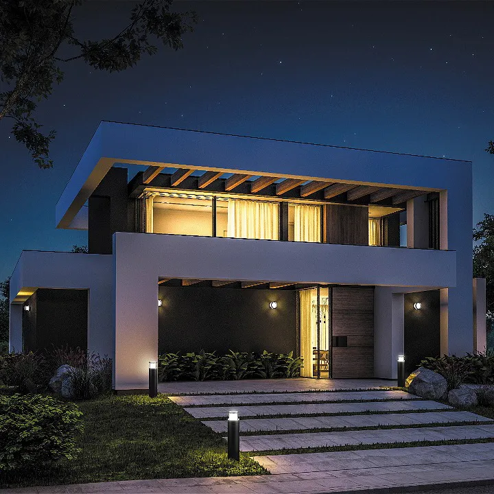 картинка Настенный светильник (бра) Outdoor O011WL-L6B