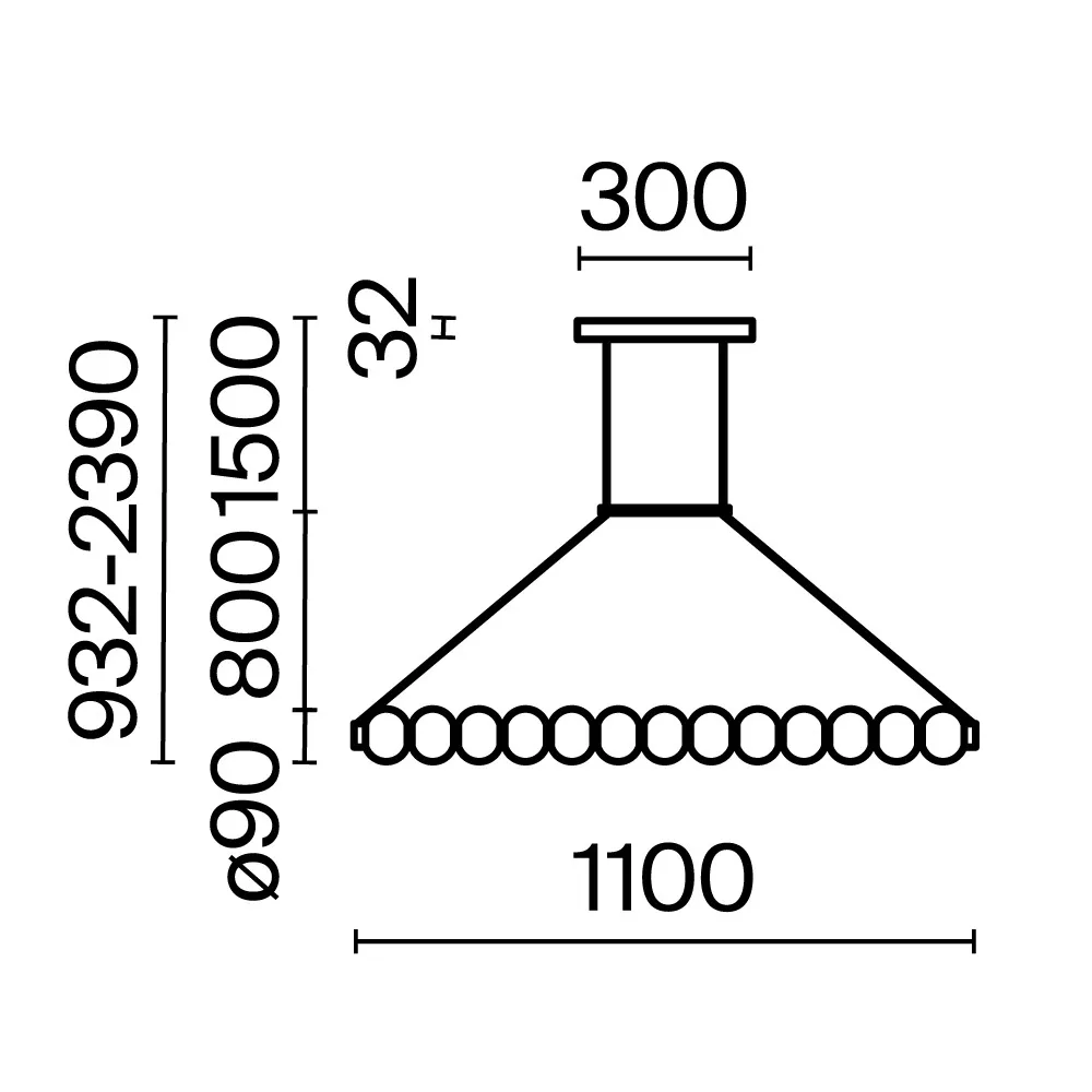 картинка Подвесной светильник Maytoni MOD555PL-L18G3K