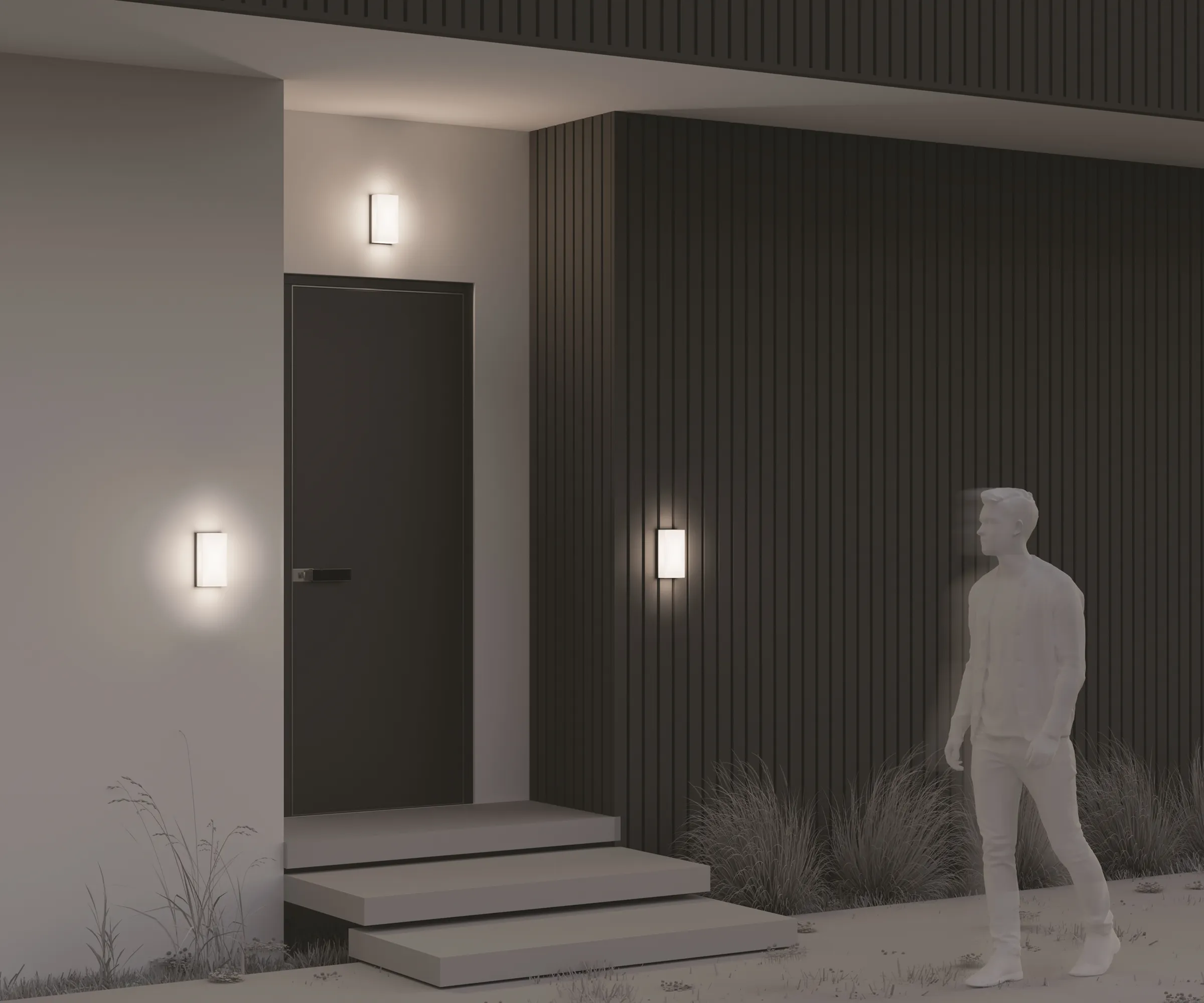 картинка Настенный светильник (бра) Outdoor O454WL-L10GF3K