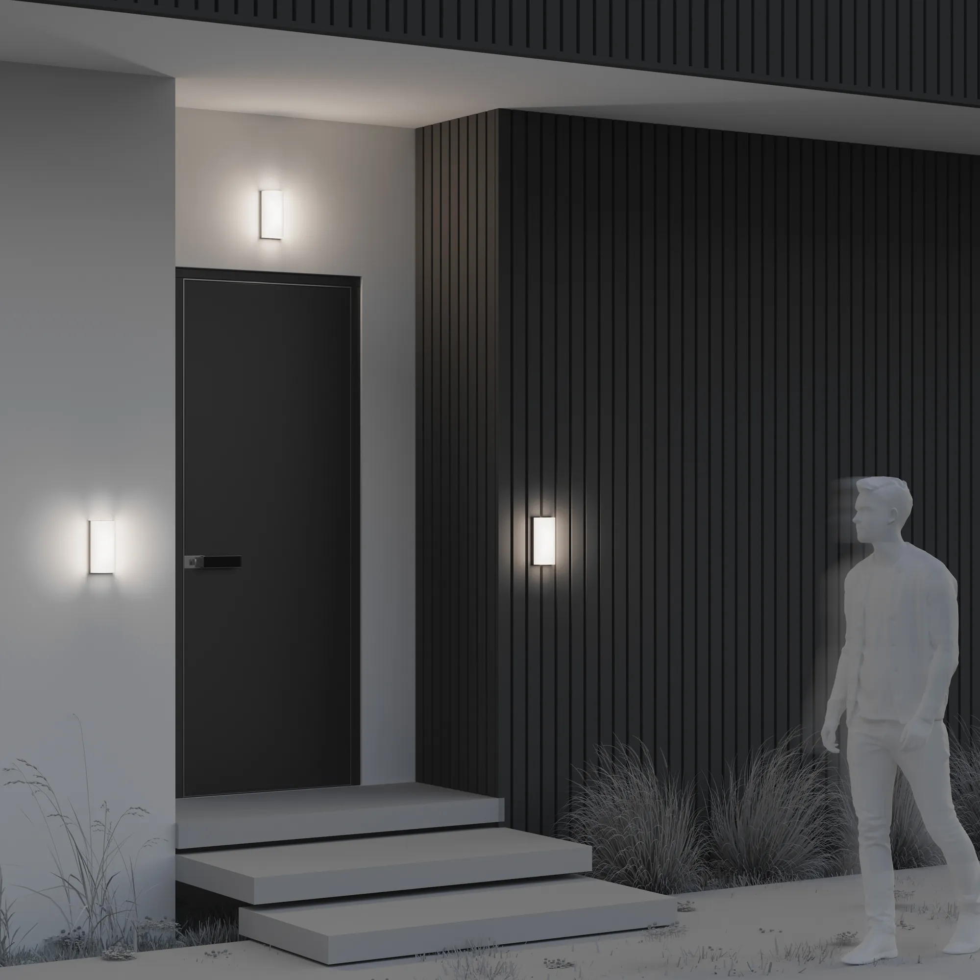 картинка Настенный светильник (бра) Outdoor O454WL-L10GF3K1