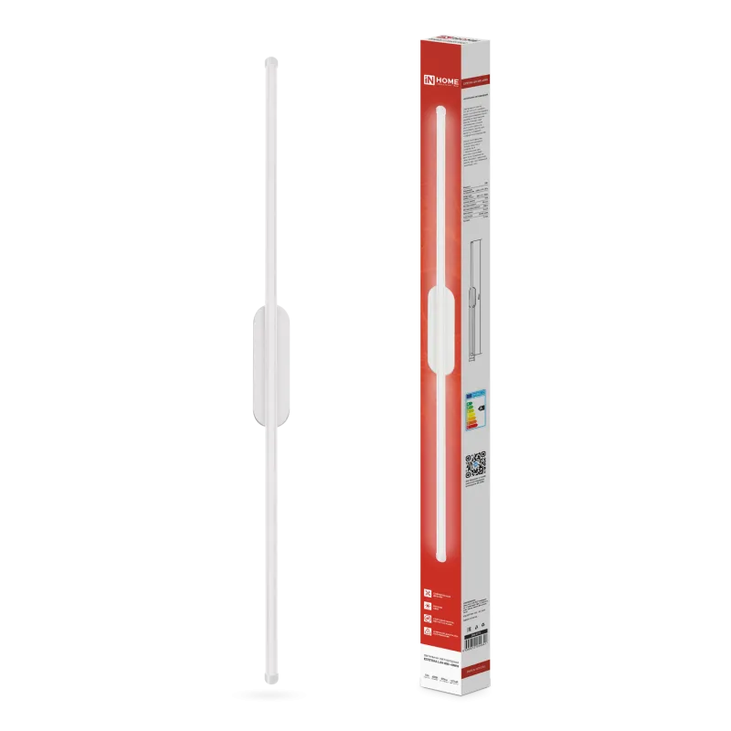 картинка Светильник светодиодный ESTETIKA LUV-80C-40WH 15Вт 230В 4000K 1050Лм 800х50x25 белый IN HOME