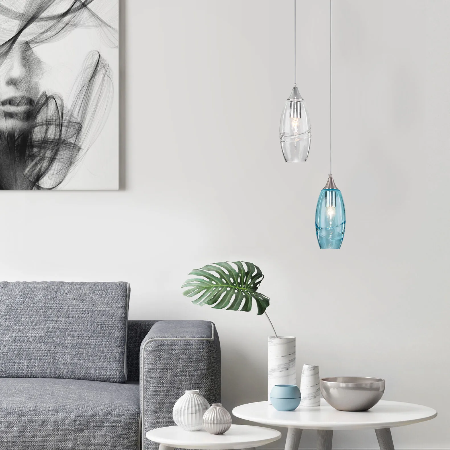 картинка Подвесной светильник 50222/1 прозрачный