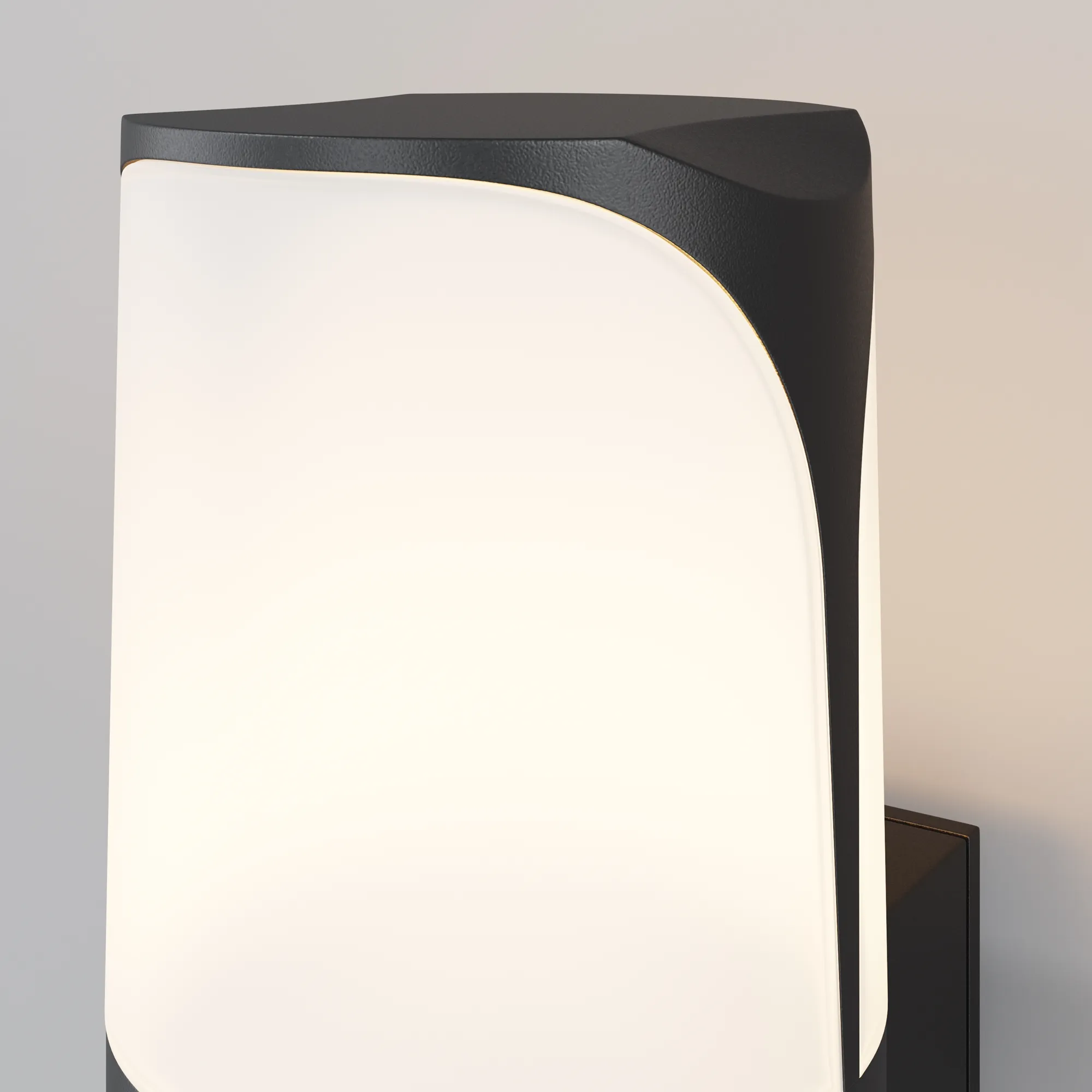 картинка Настенный светильник (бра) Outdoor O016WL-01B