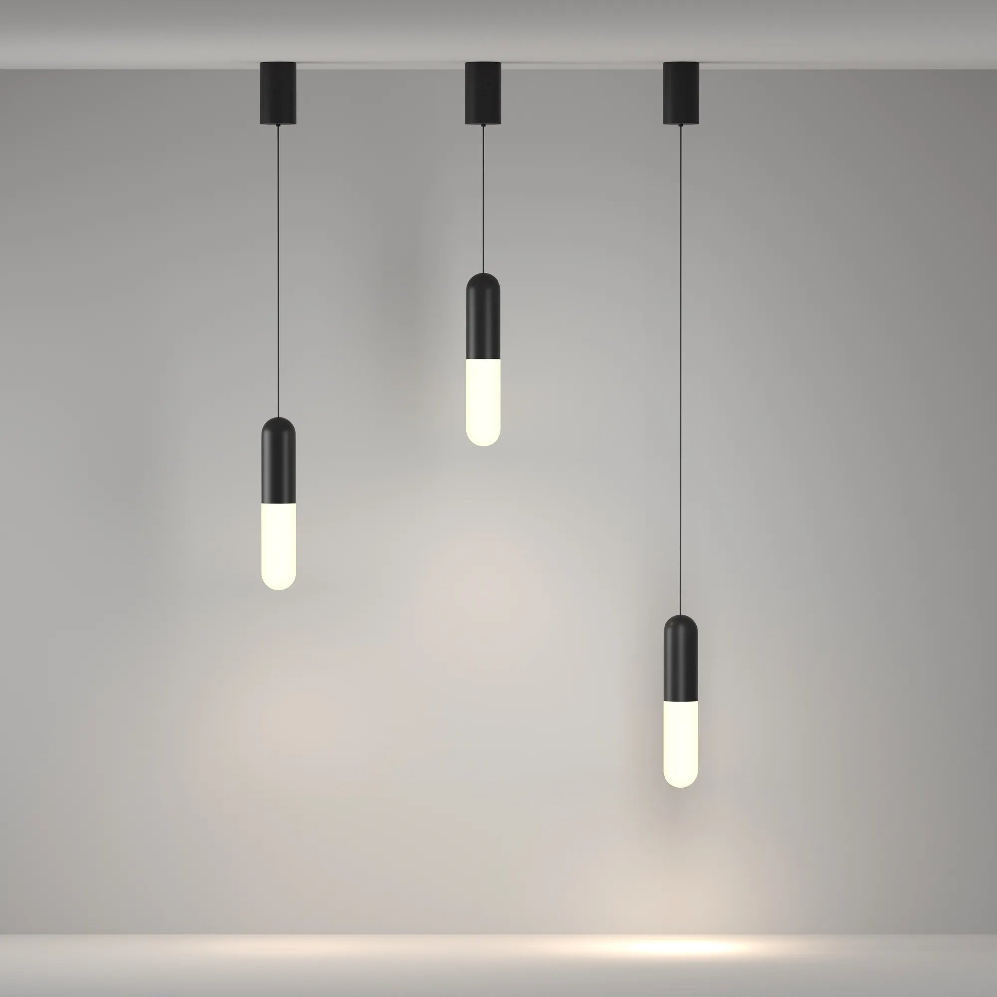 картинка Подвесной светильник Technical P101PL-L300-12W3K-B