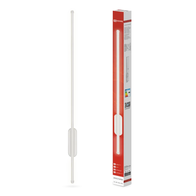 картинка Светильник светодиодный ESTETIKA LUV-100B-40WH 20Вт 230В 4000K 1400Лм 1000х50x25 белый IN HOME