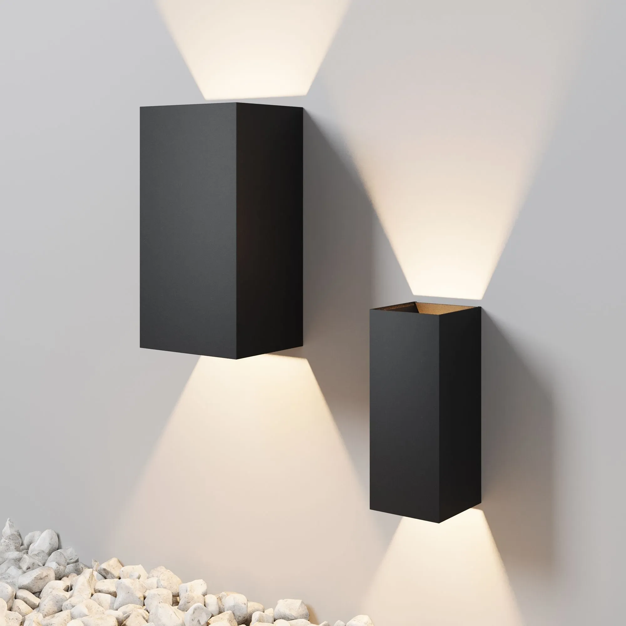 картинка Уличный настенный светильник Outdoor O525WL-L20B3K