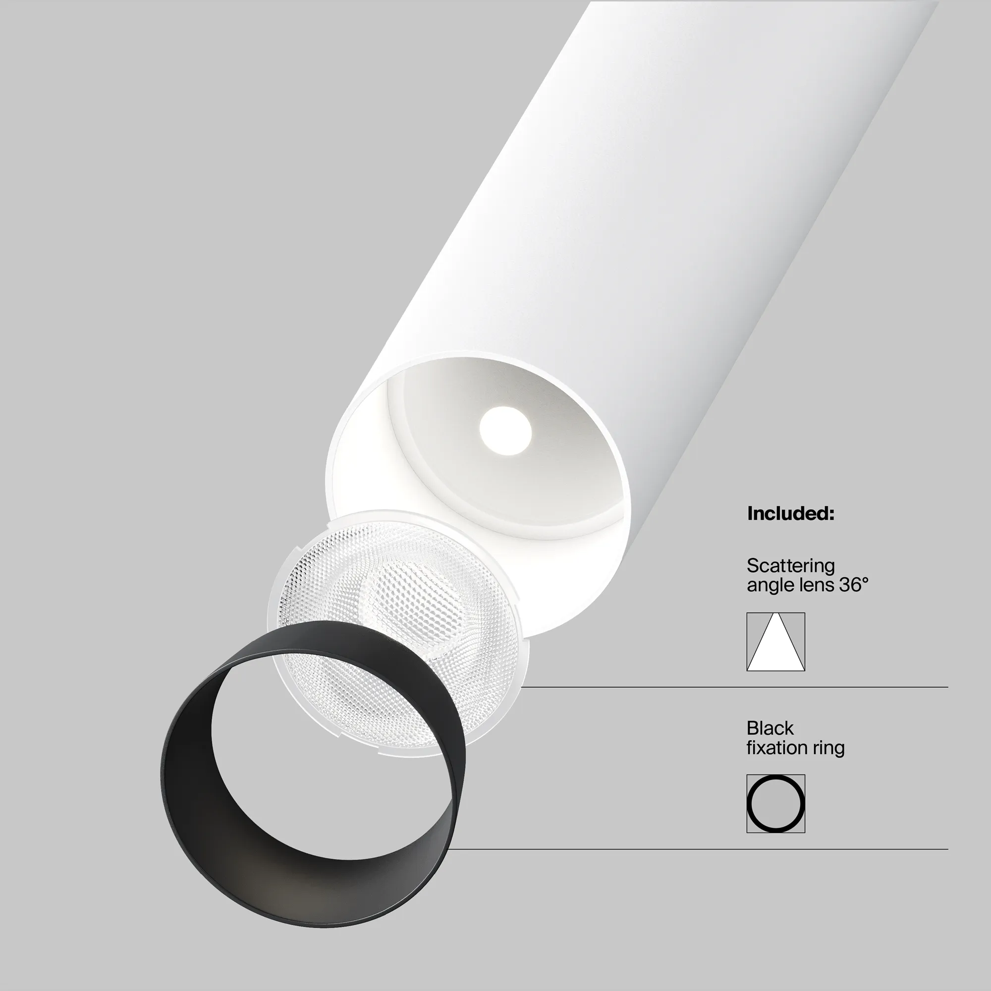картинка Потолочный светильник Technical C141CL-L125-6W3K-W