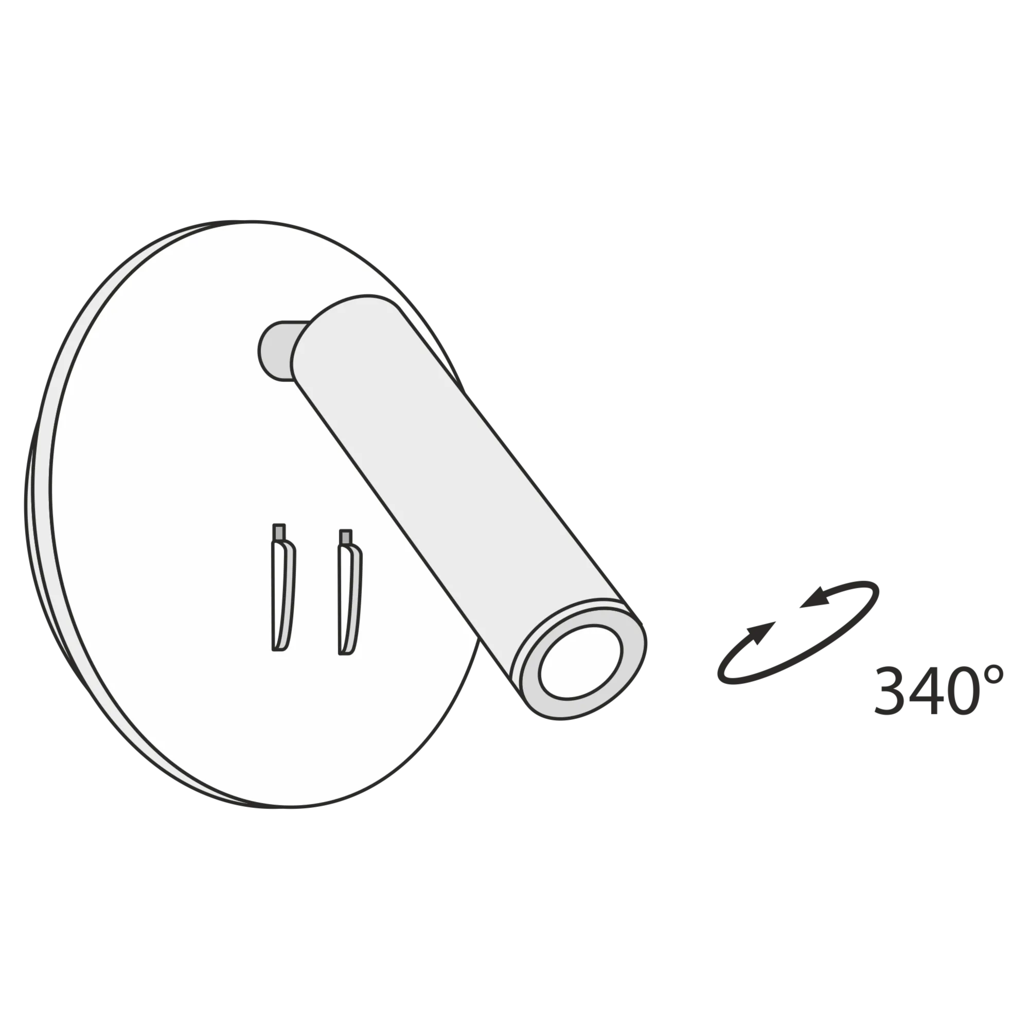 картинка Настенный светильник (бра) Technical C176-WL-01-6W-B