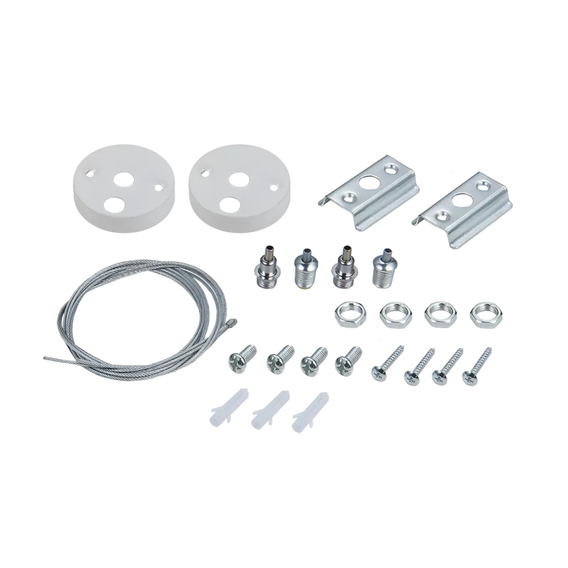 картинка Комплект SRB2-WH 2м для подвесного монтажа шинопровода RB белый IN HOME