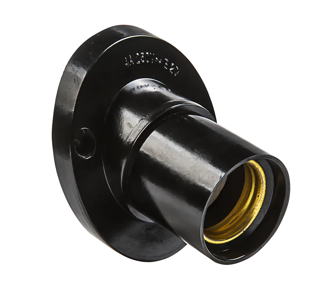 картинка Патрон Е27 Ф П-02 Е27 карболитовый настенный IN HOME