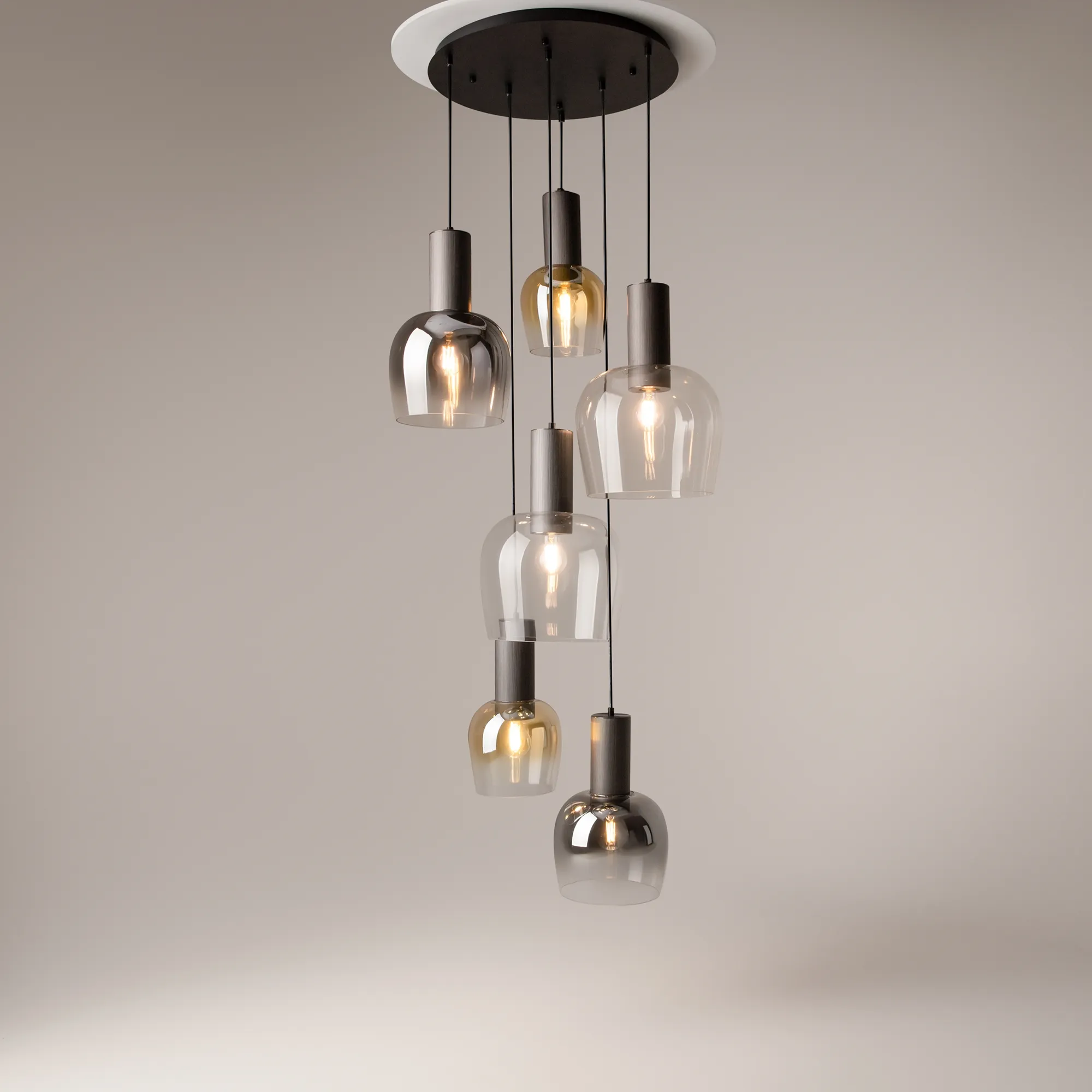 картинка Подвесной светильник Maytoni MOD414PL-06B