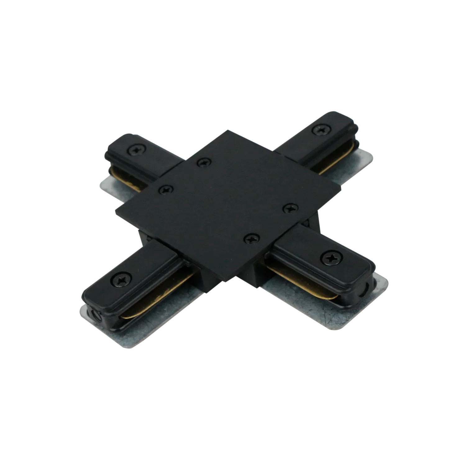 картинка Коннектор шинопровода X-образный XC-B-TL черный серии TOP-LINE IN HOME