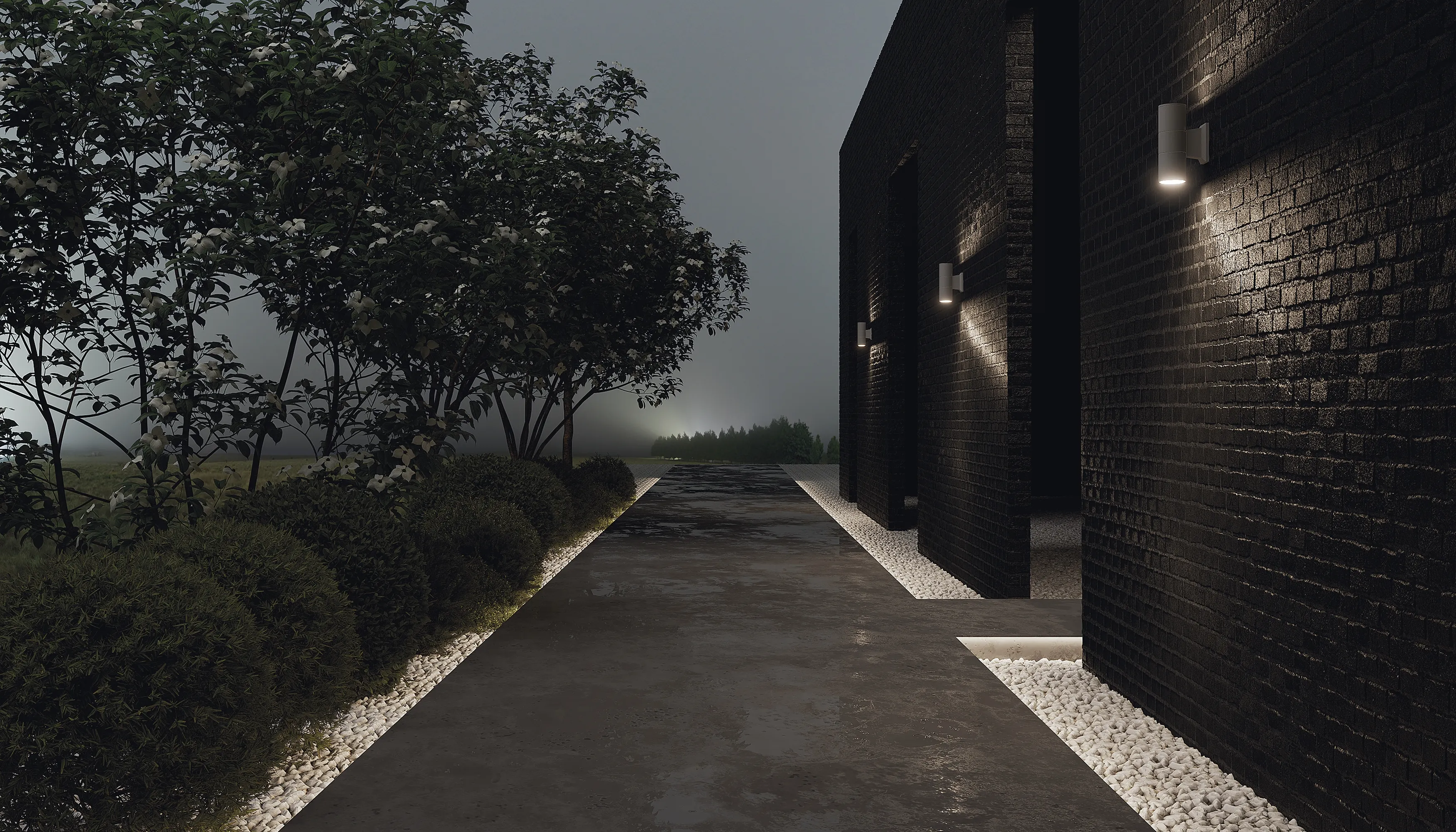 картинка Настенный светильник (бра) Outdoor O574WL-02GR