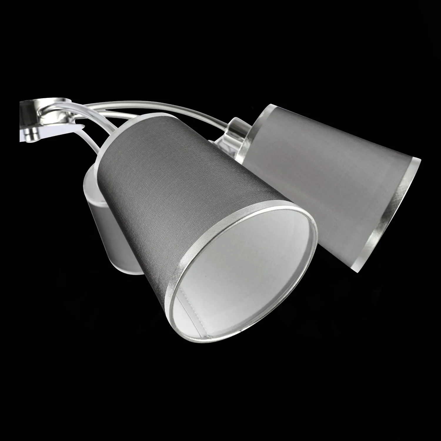 картинка SLE103002-08 Светильник потолочный Хром/Черный E14 8*40W
