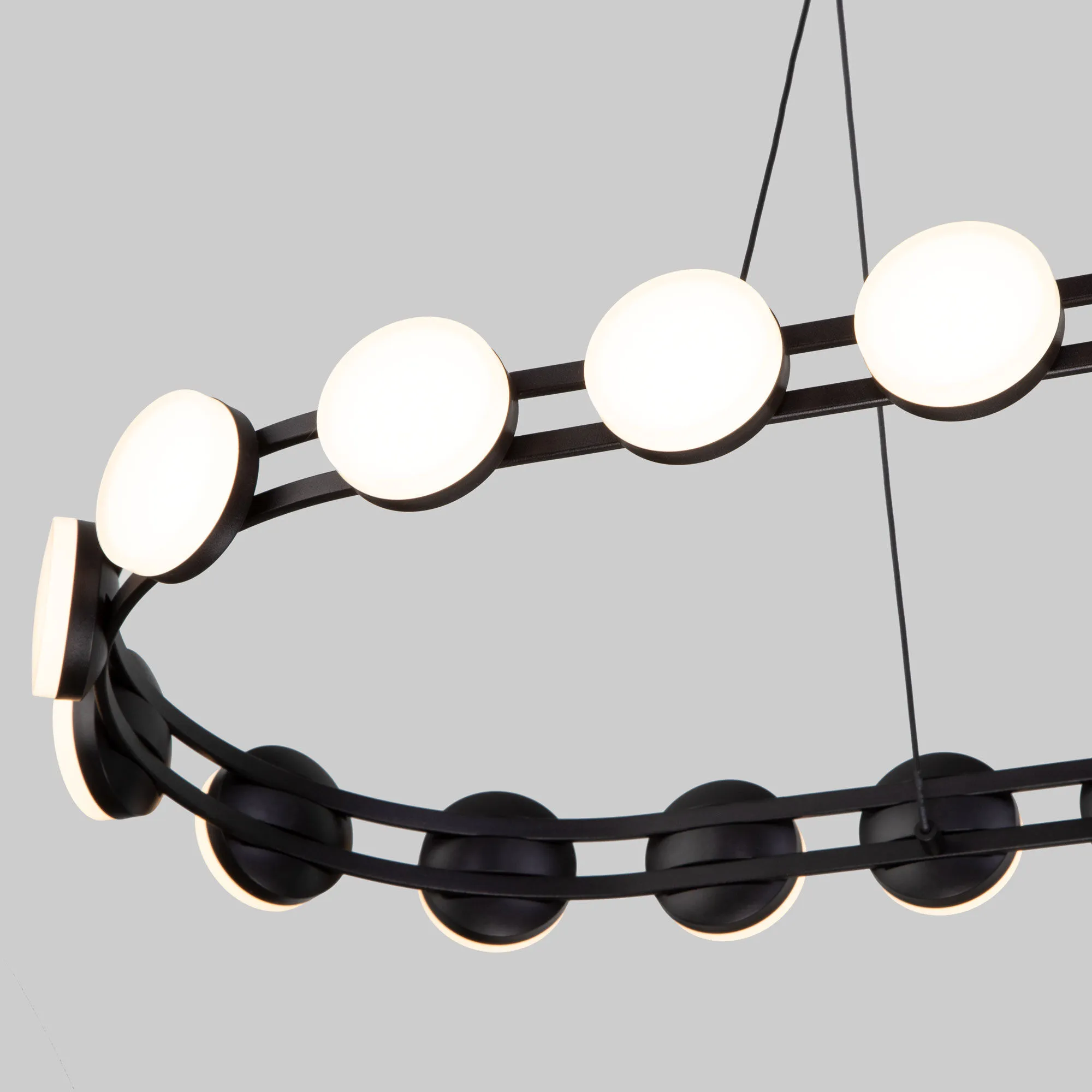 картинка Подвесной светодиодный светильник 90332/26 черный