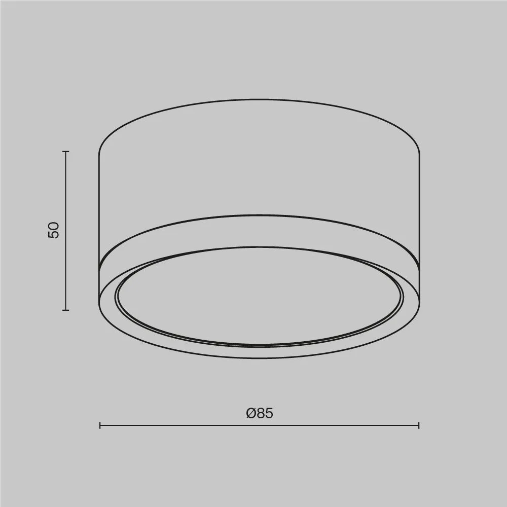 картинка Потолочный светильник Technical C086CL-GX53-SRD-WS
