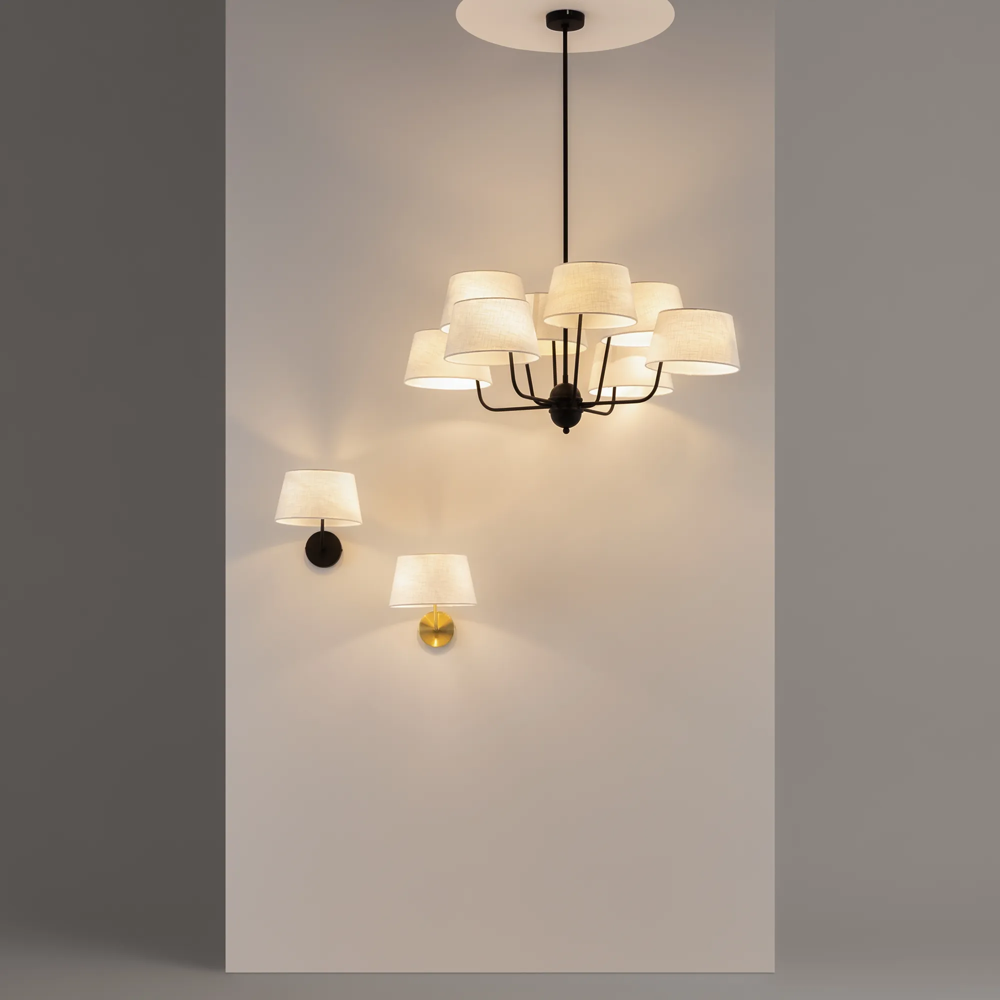 картинка Подвесной светильник Maytoni MOD360PL-08B