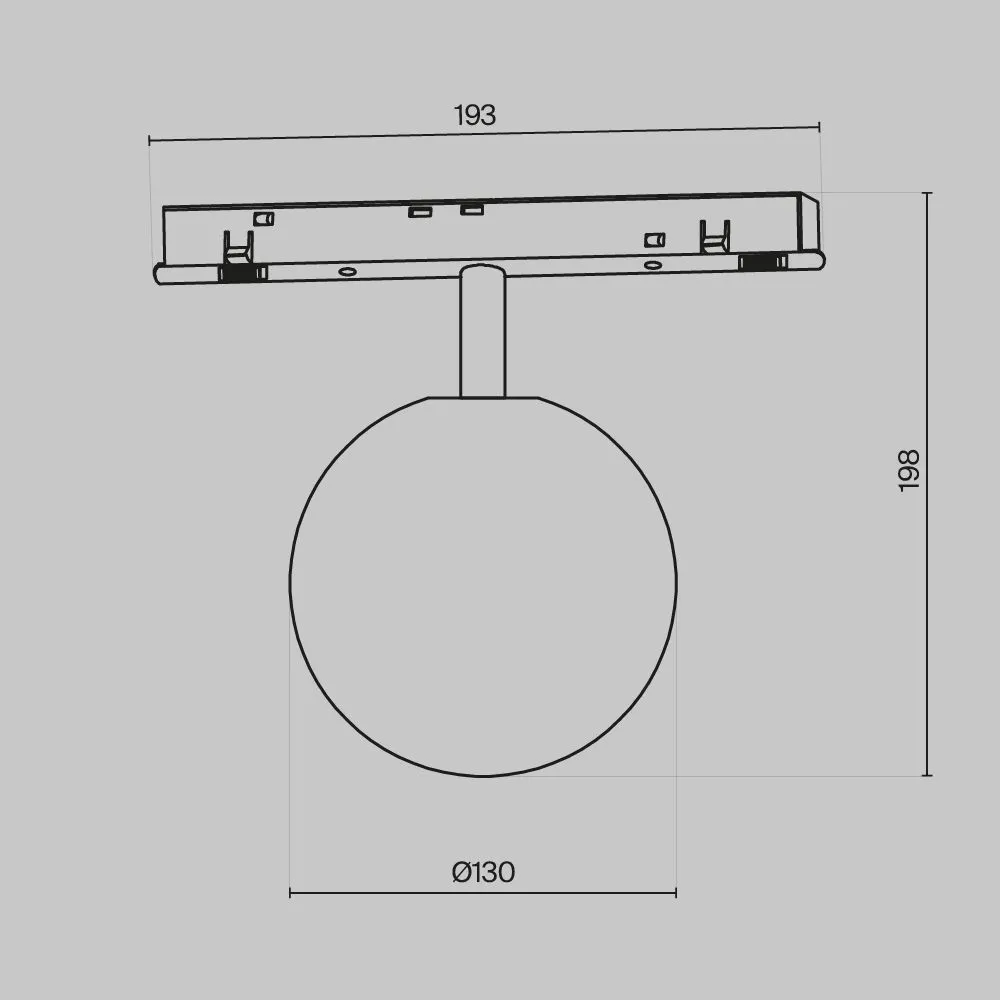 картинка Трековый светильник Technical TR038-4-5WTW-DD-W
