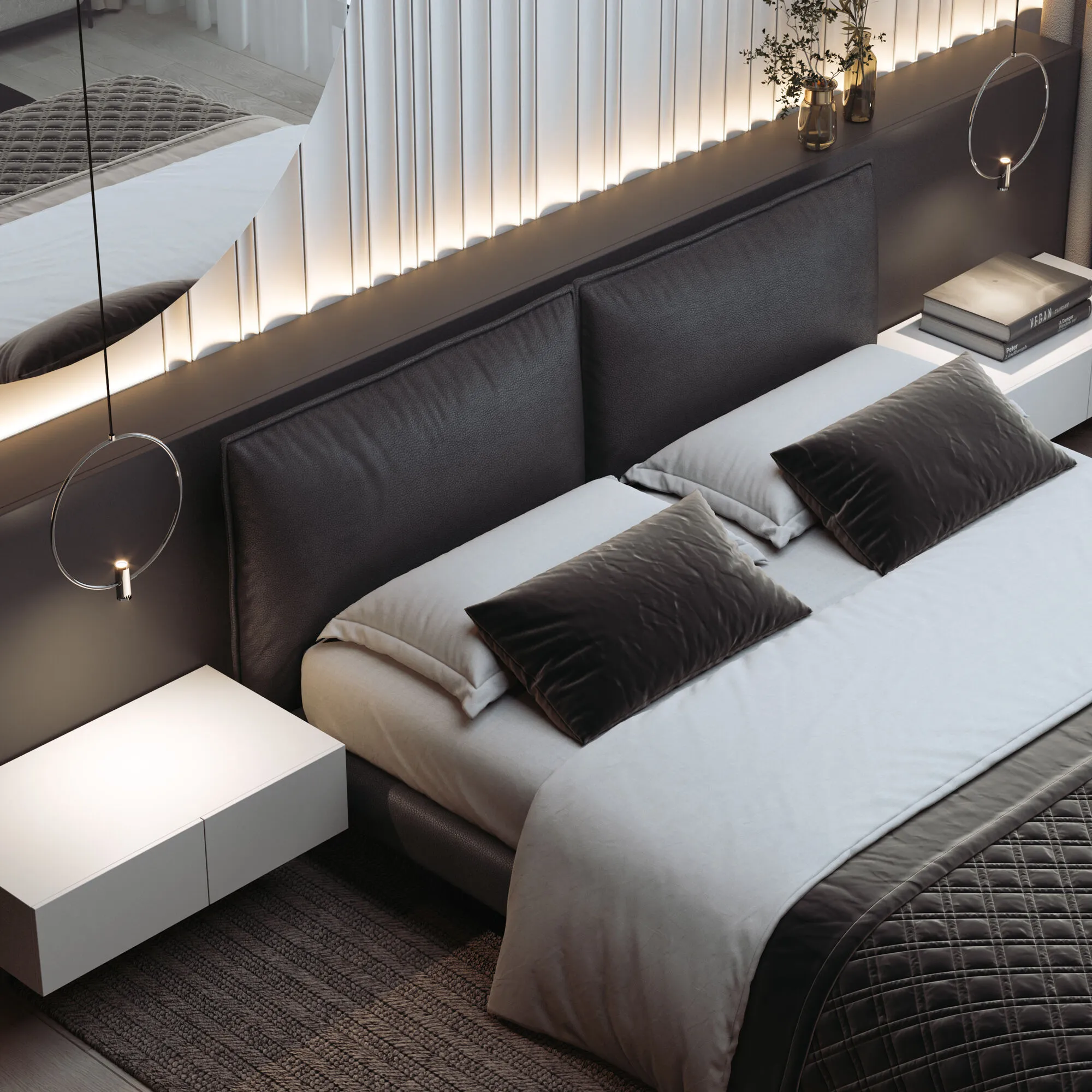 картинка Подвесной светильник 50257/1 LED никель