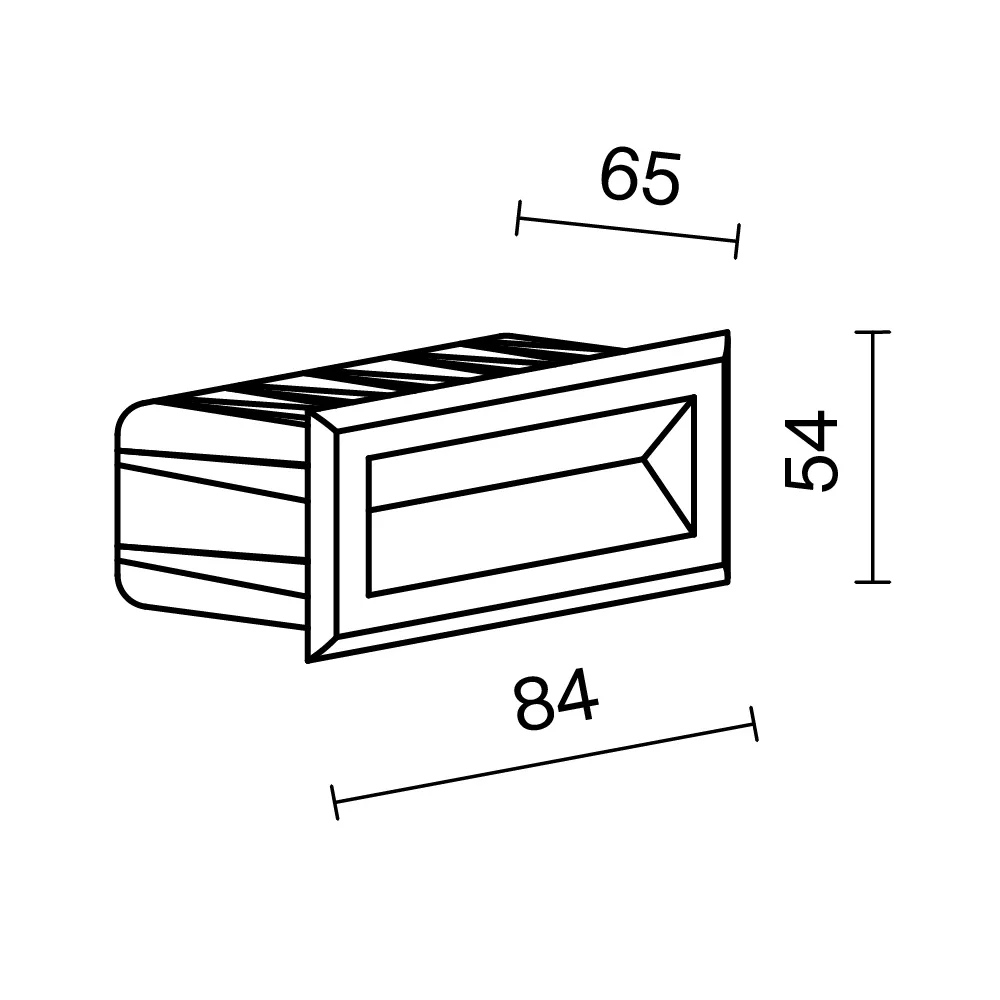 картинка Подсветка для лестниц Outdoor O045SL-L3W3K