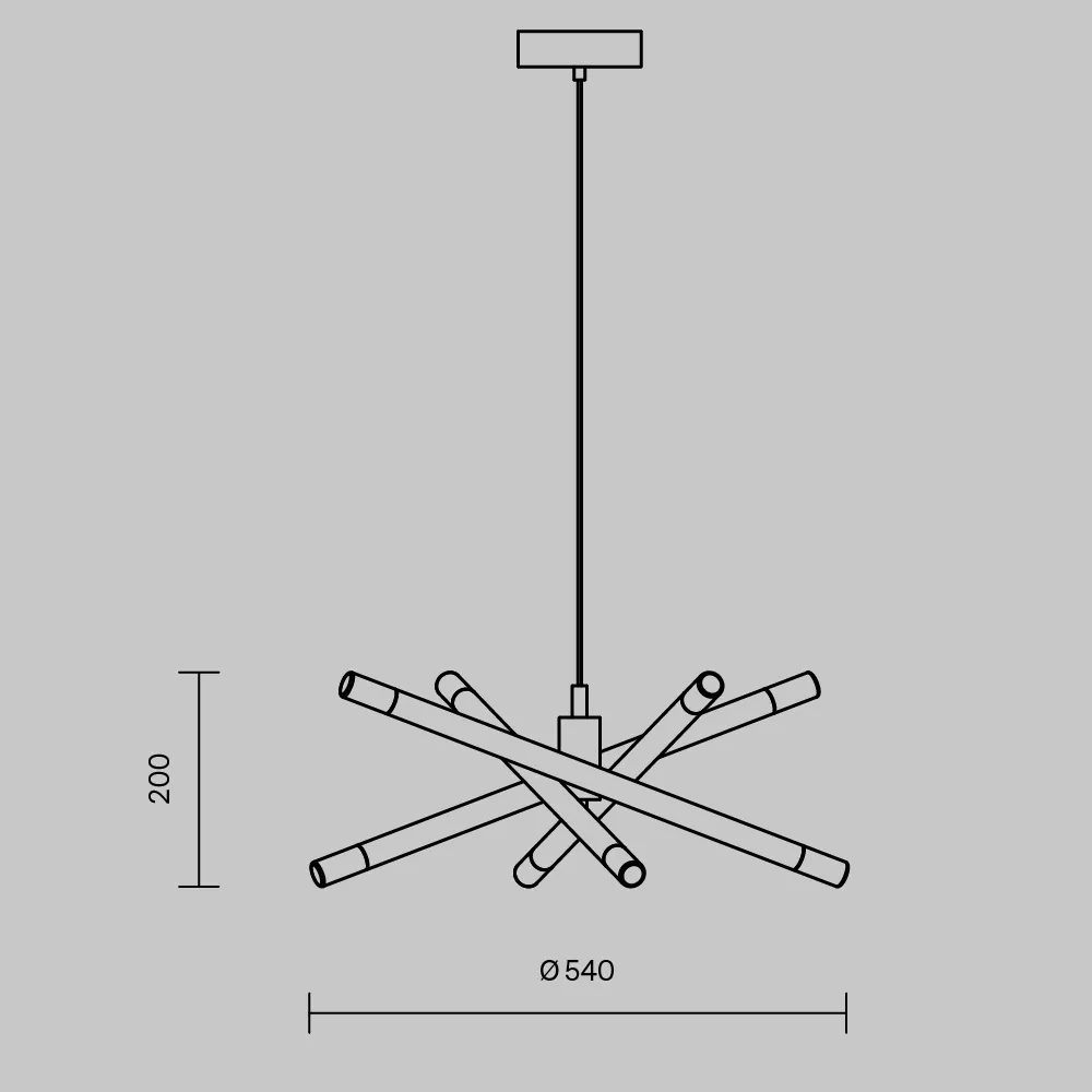 картинка Подвесной светильник Freya FR6130PL-L24B