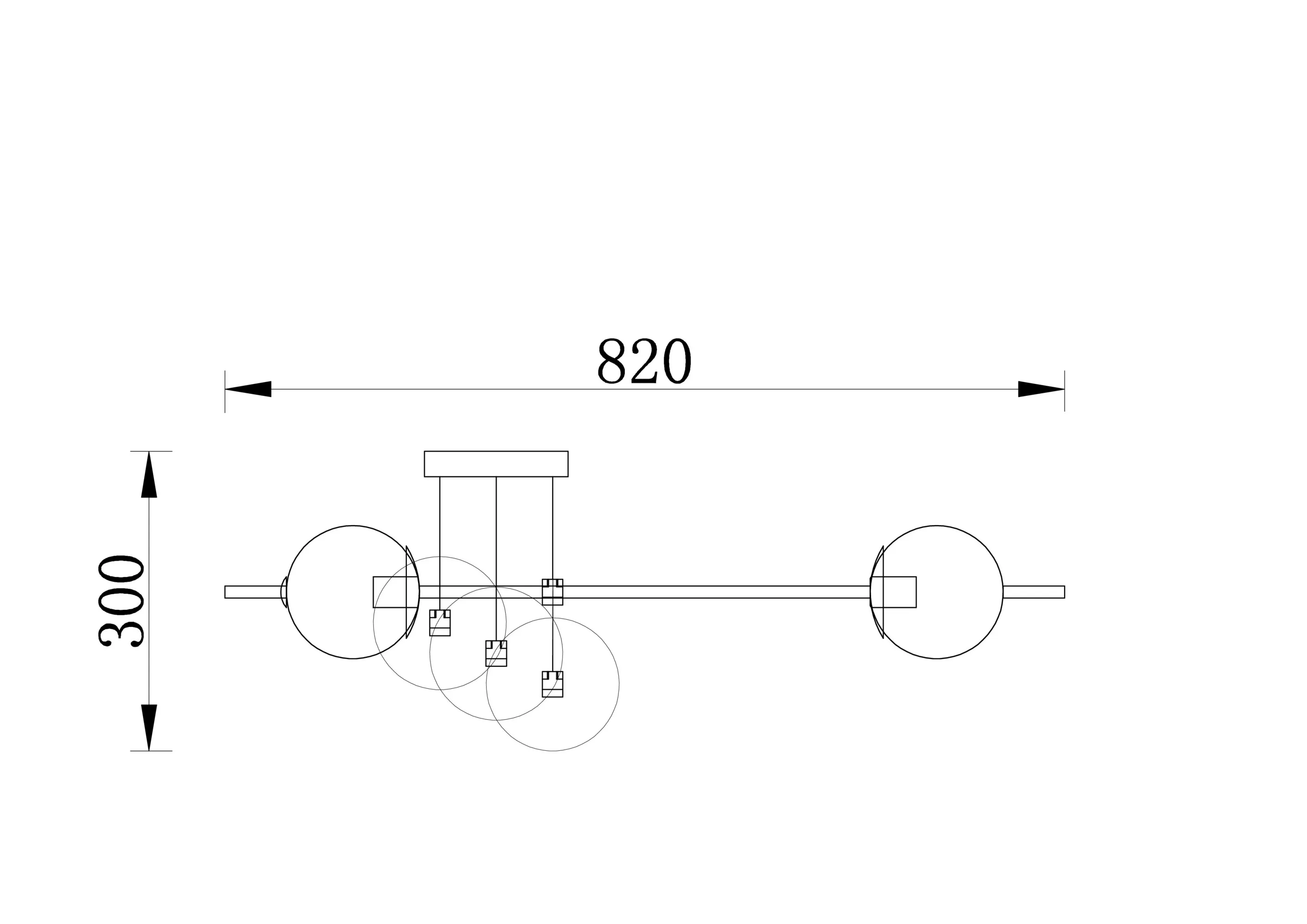 картинка Подвесной светильник Freya FR5205PL-08BS