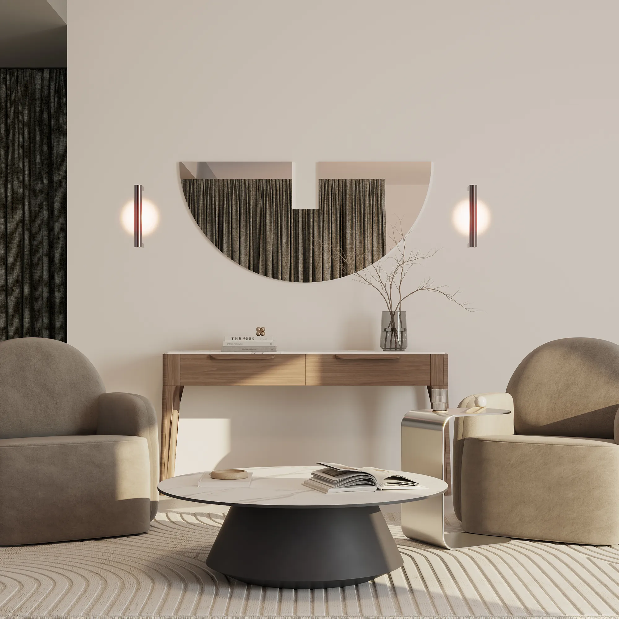 картинка Настенный светильник (бра) Maytoni MOD288WL-L5CH3K