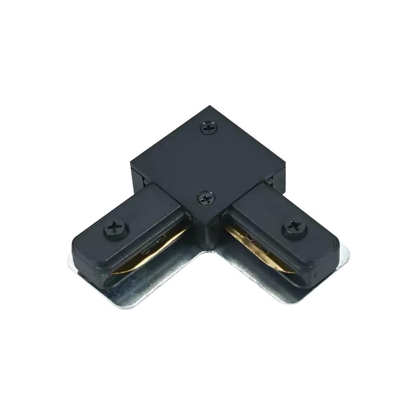 картинка Коннектор L-тип LRB-BL для шинопровода RB черный IN HOME