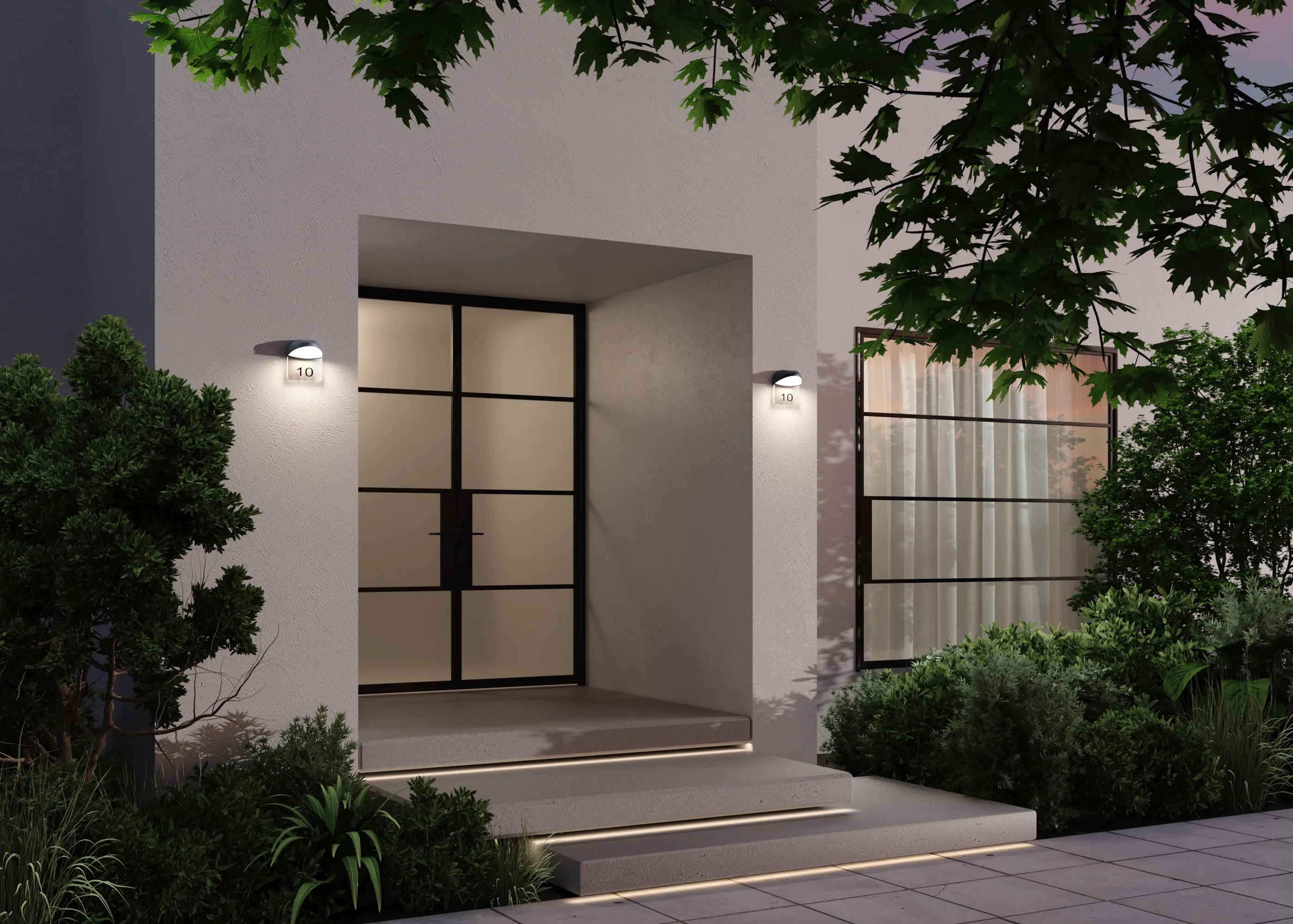 картинка Настенный светильник (бра) Outdoor O447WL-L7GF3K