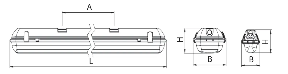 картинка Светильник ДСП 218 (Матовый рассеиватель)