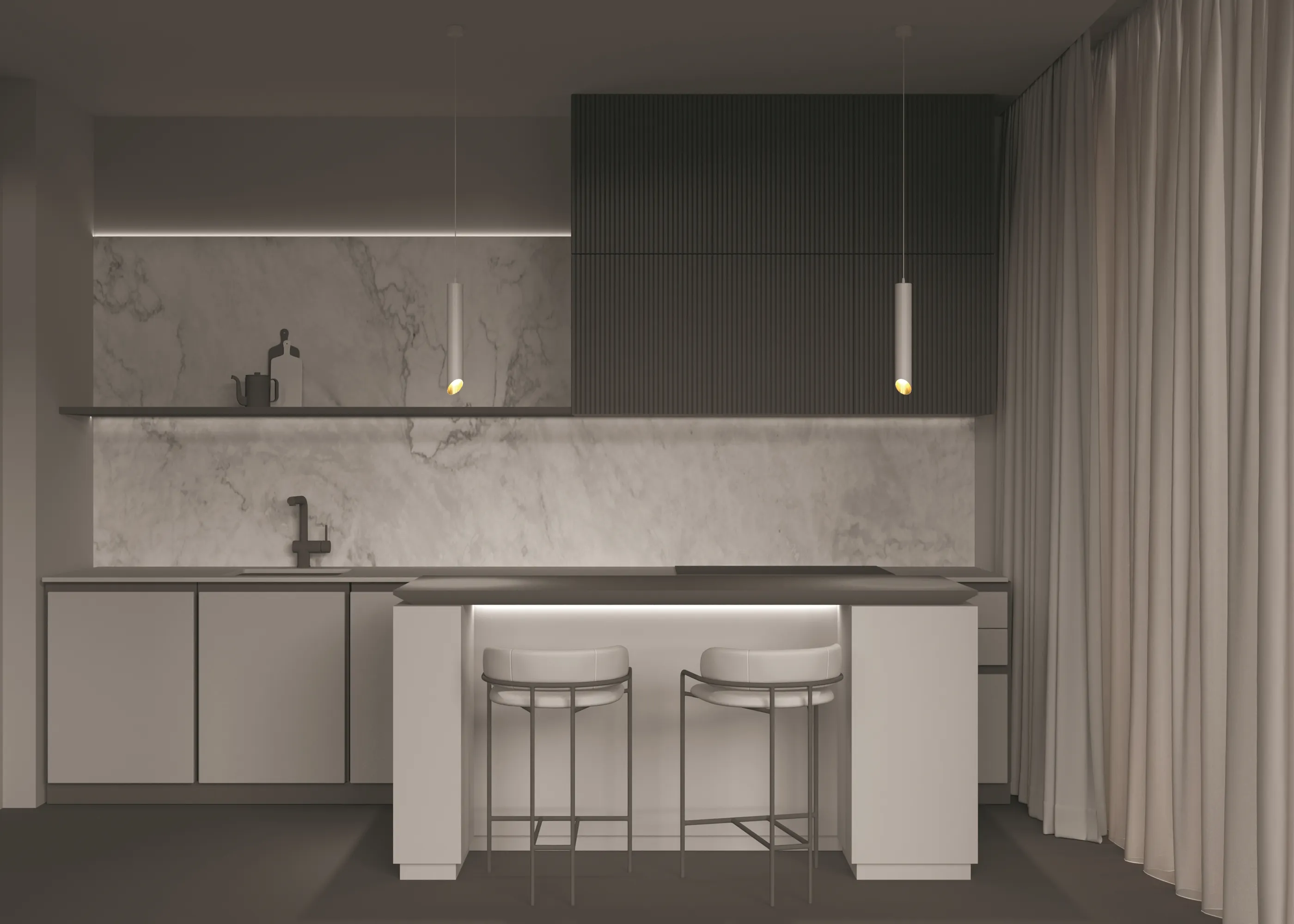 картинка Подвесной светильник Technical P044PL-01-30GU10-W