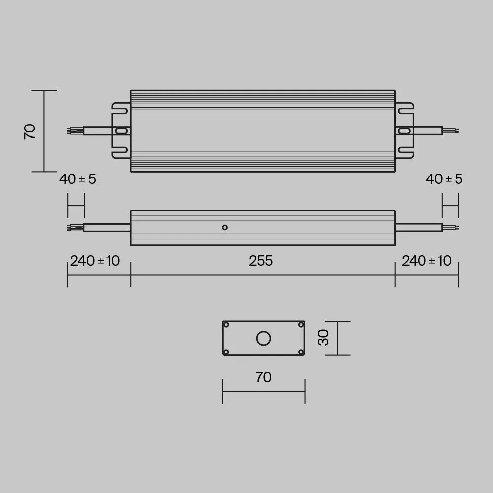 картинка Источник напряжения Technical PSL008-200W-48V-IP67