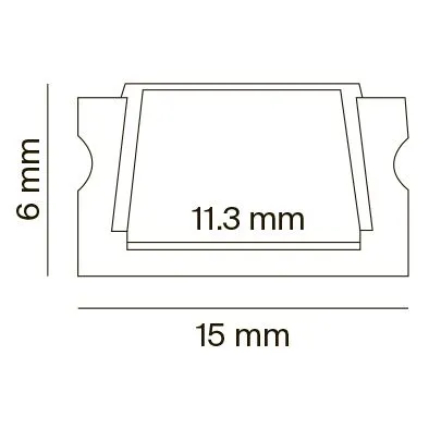 картинка Профиль Led Strip ALM001S-2M