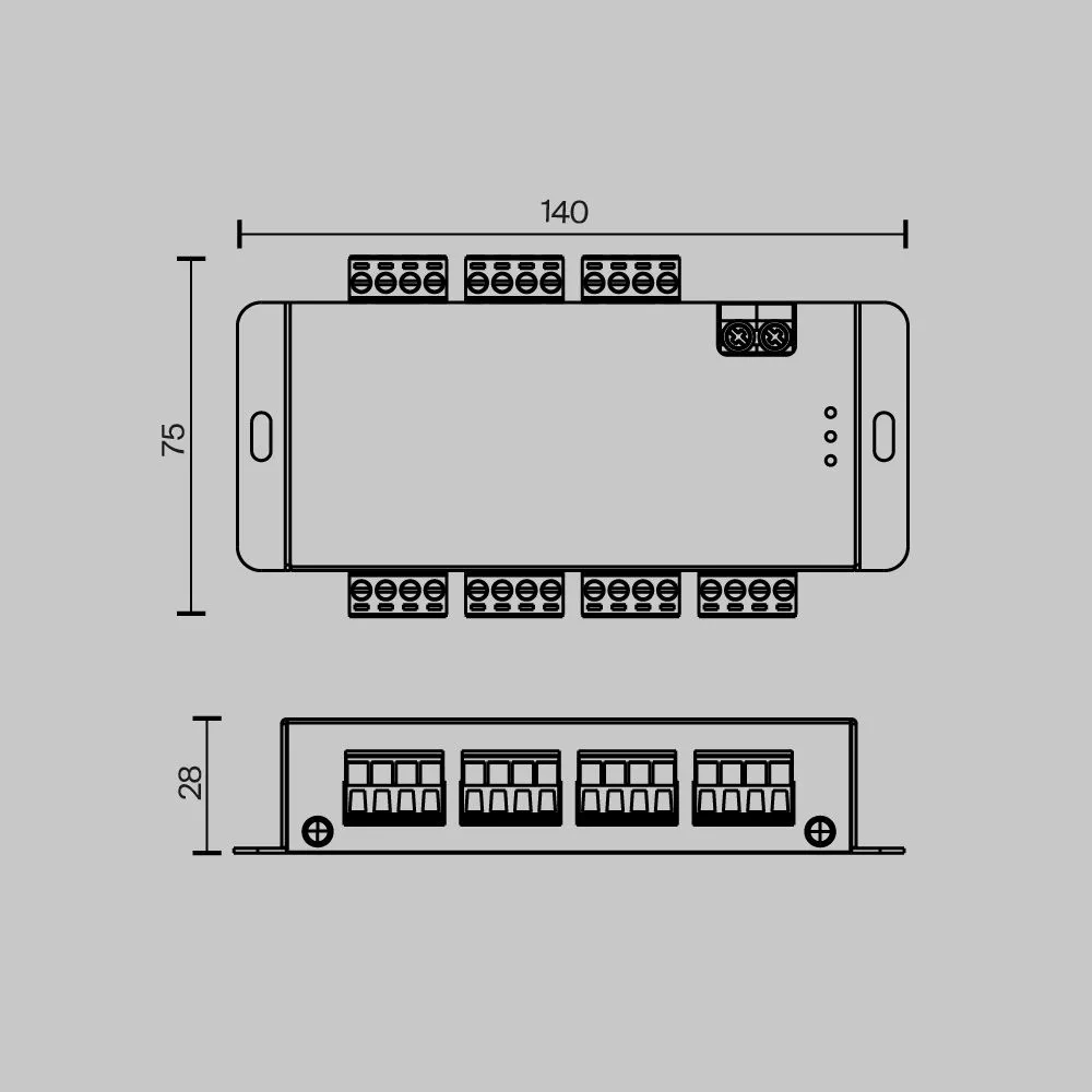 картинка Усилитель Lighting control 711007