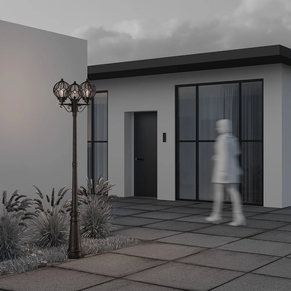 картинка Садово-парковый светильник Outdoor O023FL-03G