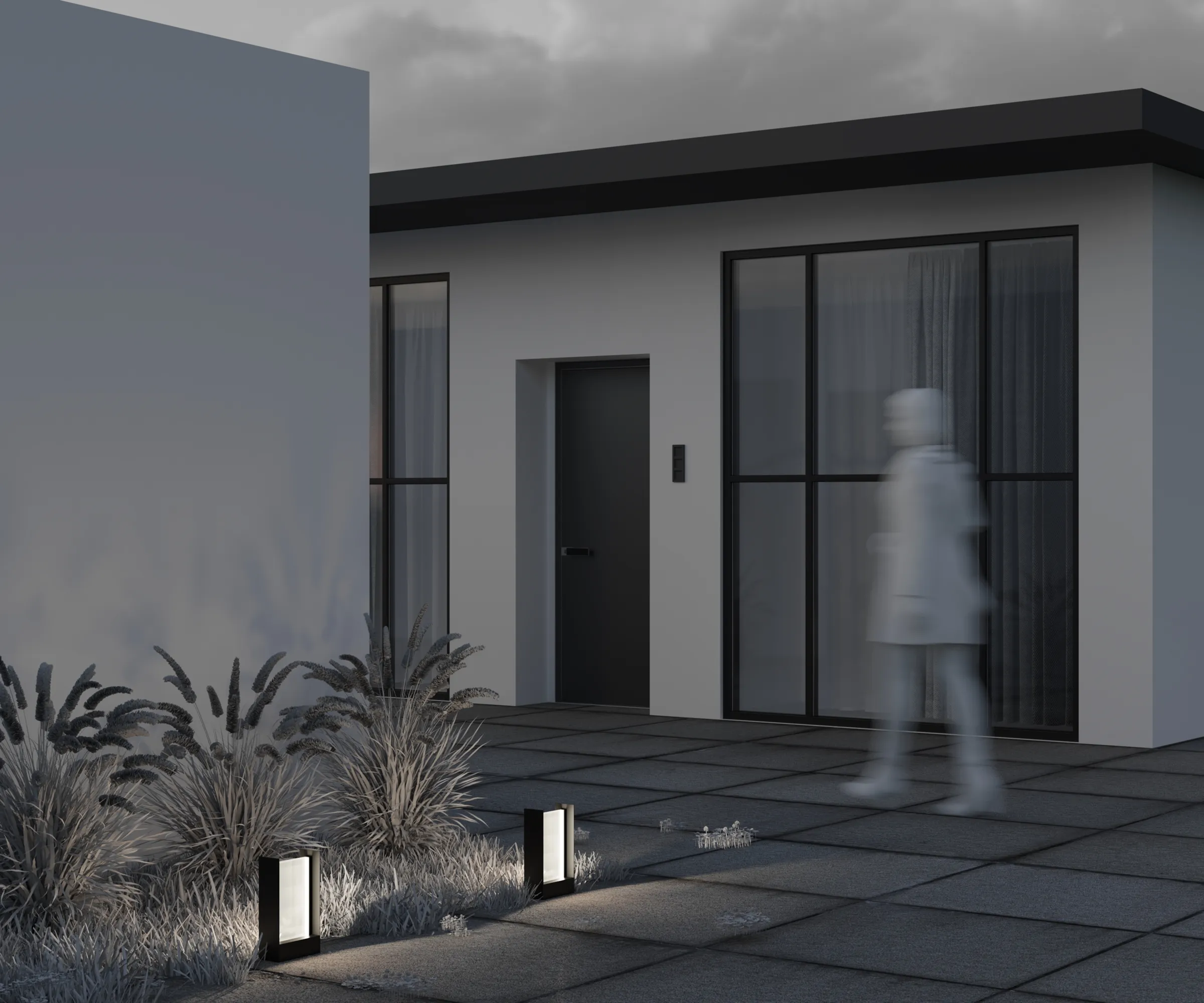 картинка Ландшафтный светильник Outdoor O445FL-L20GF3K