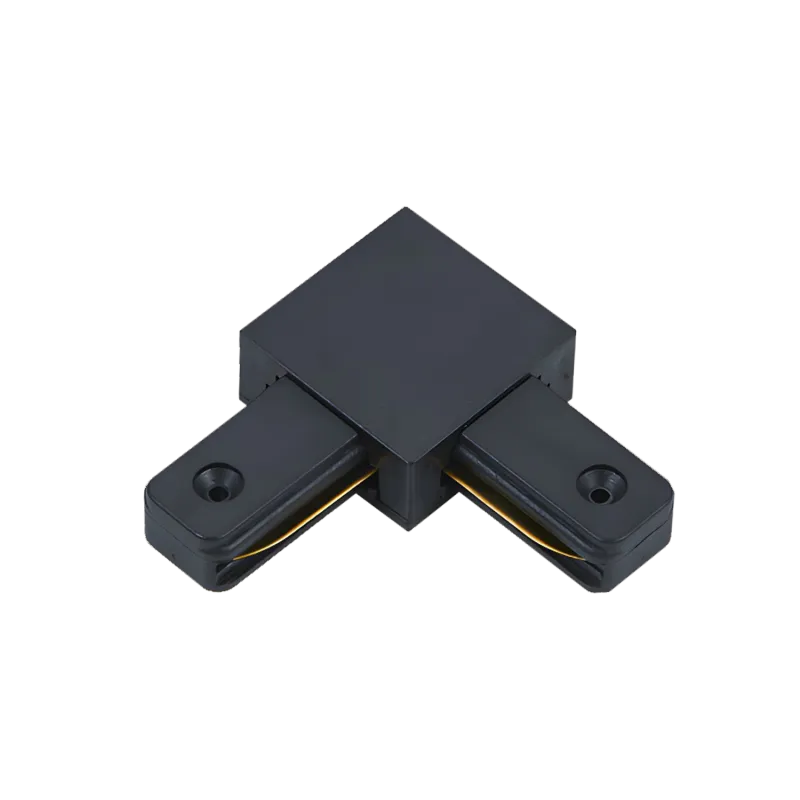 картинка Коннектор L-тип LSB-BL для шинопровода SB черный IN HOME