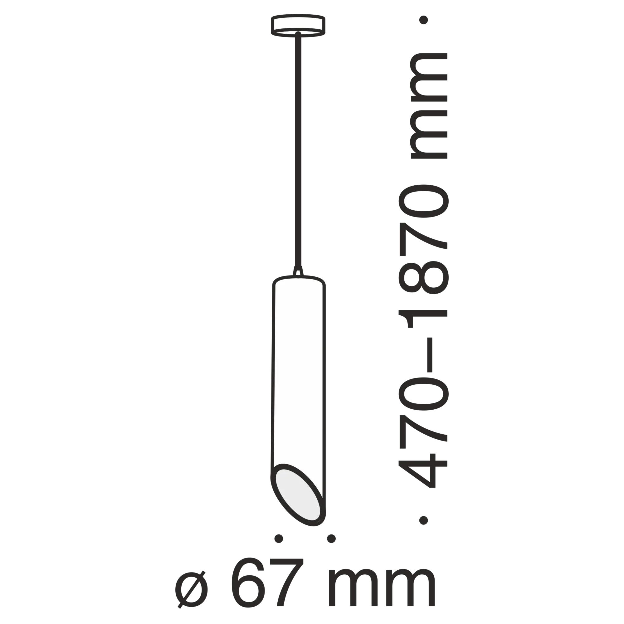 картинка Подвесной светильник Technical P027PL-01B