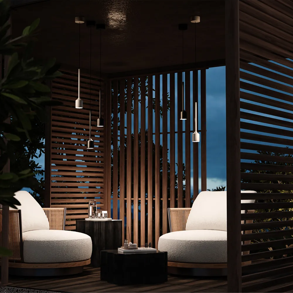 картинка Подвесной светильник Outdoor O491PL-L6W3K