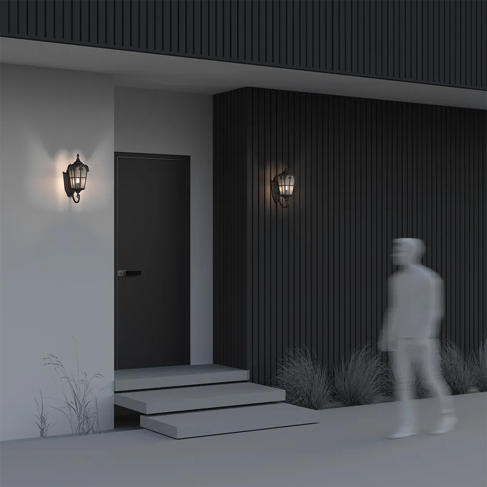 картинка Настенный светильник (бра) Outdoor O413WL-01BZ1